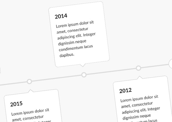 Timeline JavaScript Plugin screenshot